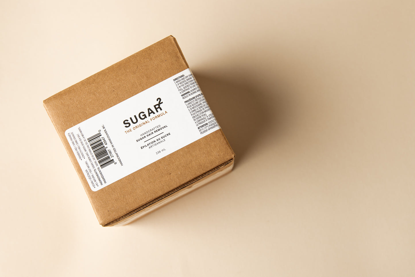 Sugar squared single jar packaging